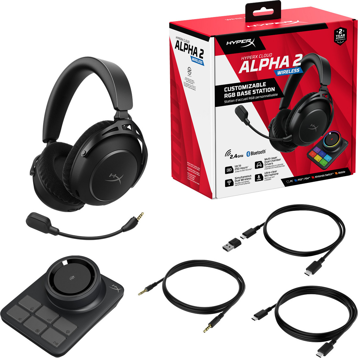 HP Inc. Cloud Alpha 2 Wireless Gaming Headset