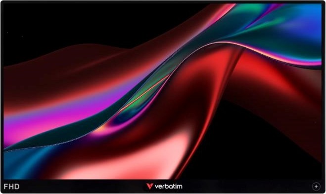 Verbatim Přenosný dotykový monitor 14" FHD LIGHT s powerbankou 5000mAh