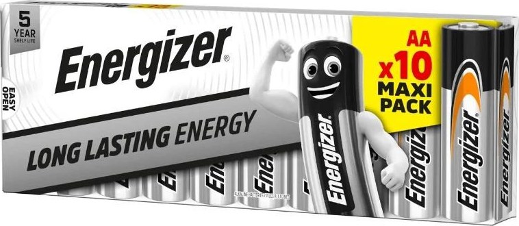 Energizer LR6/10 Everyday AA family 10pack Alkalické