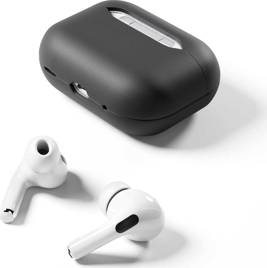 Epico kožené pouzdro AirPods Pro 3 - černá