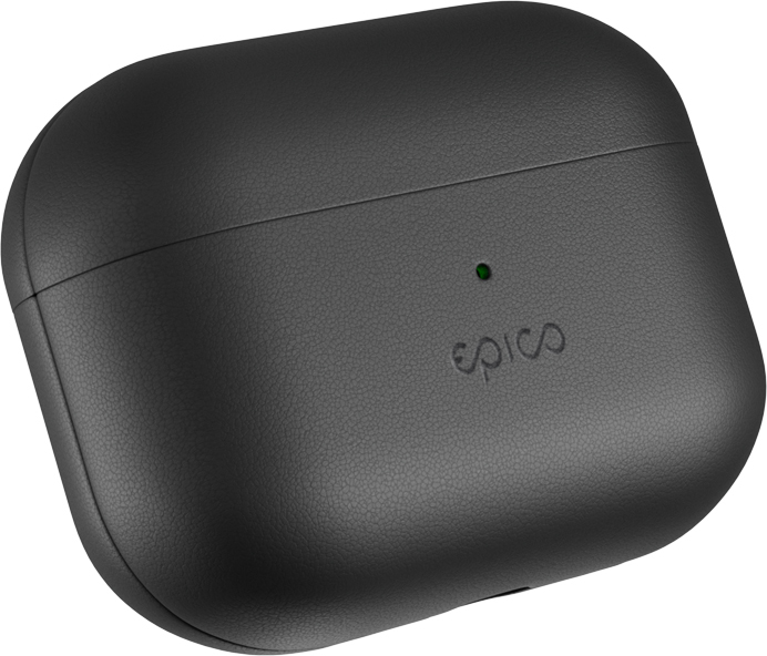 Epico kožené pouzdro AirPods Pro 3 - černá