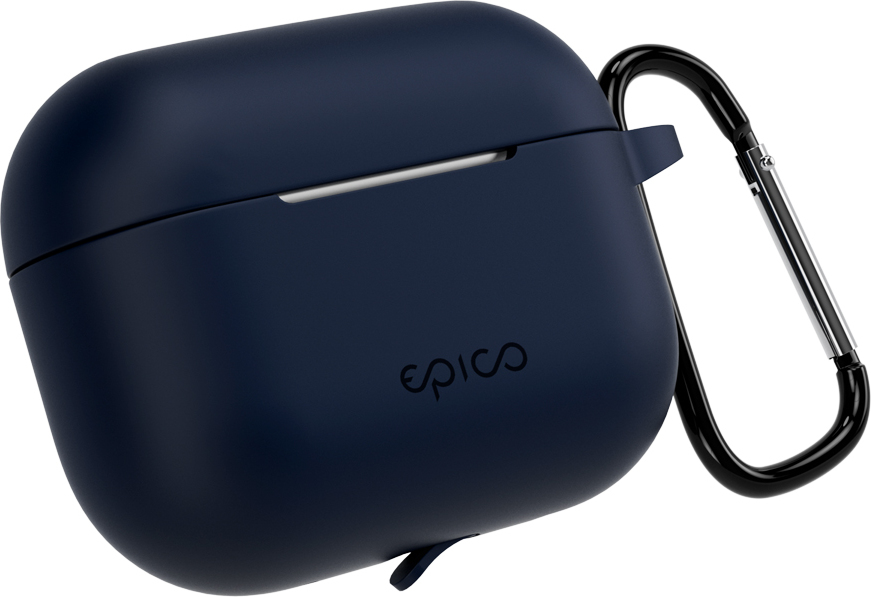 Epico pouzdro s karabinou AirPods Pro 3 - modrá
