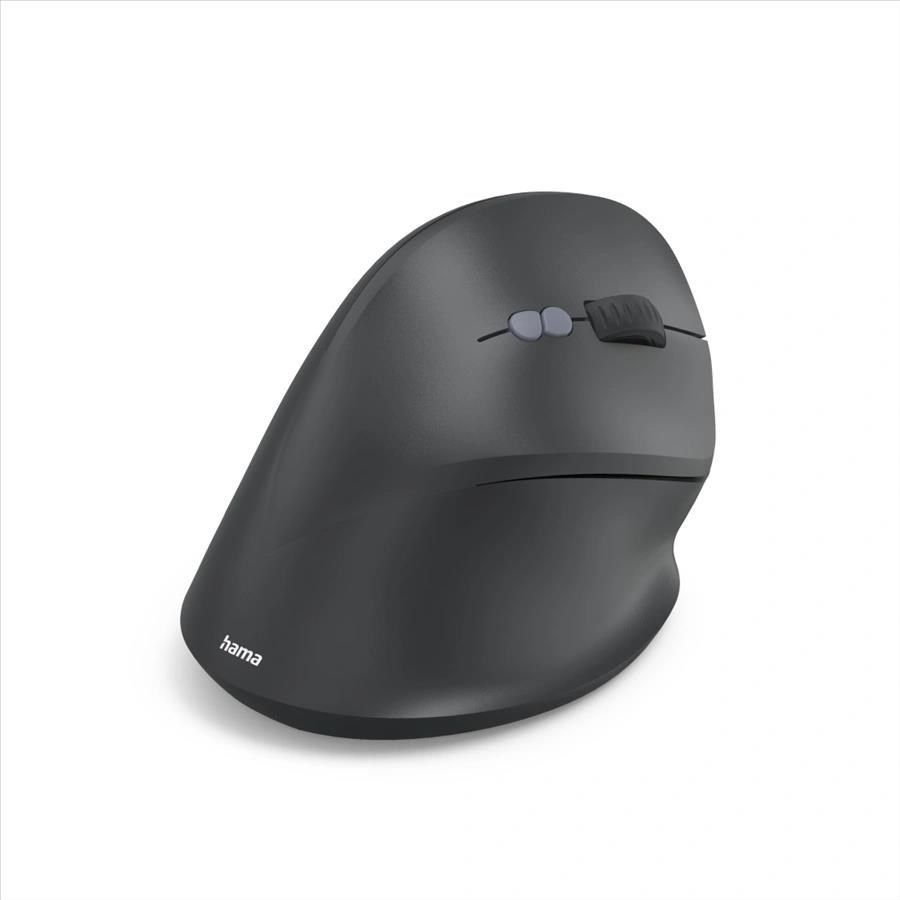 Hama vertikálna ergonomická bezdrôtová myš EWM-600R, pre pravákov, nabíjacia, čierna