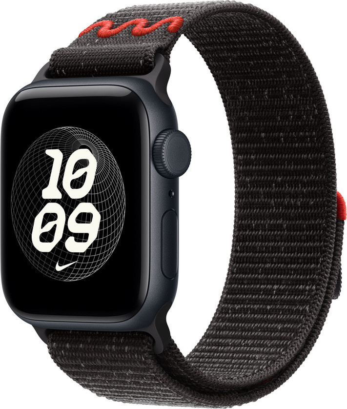 Apple Watch Acc/46/Midnight Black Nike Sport Loop
