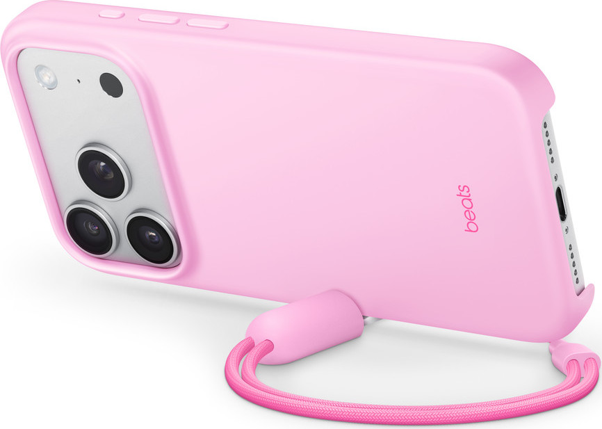 Apple Beats iPhone 17 Pro Kickst.Case/MS+Cam.C-Peb.Pink
