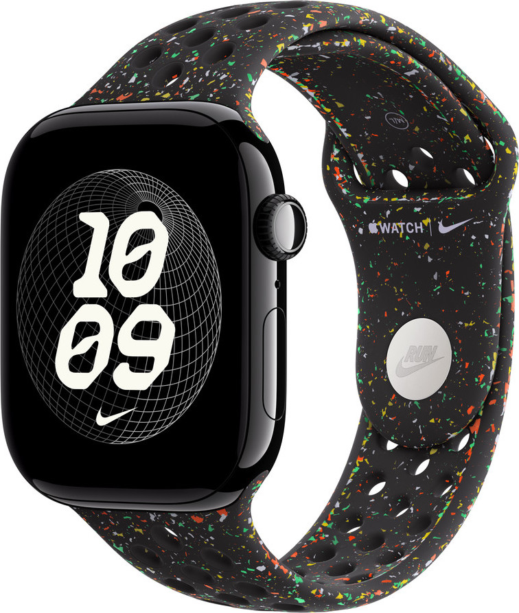 Apple Watch Acc/46/Midnight Black Nike Sport Band - M/L