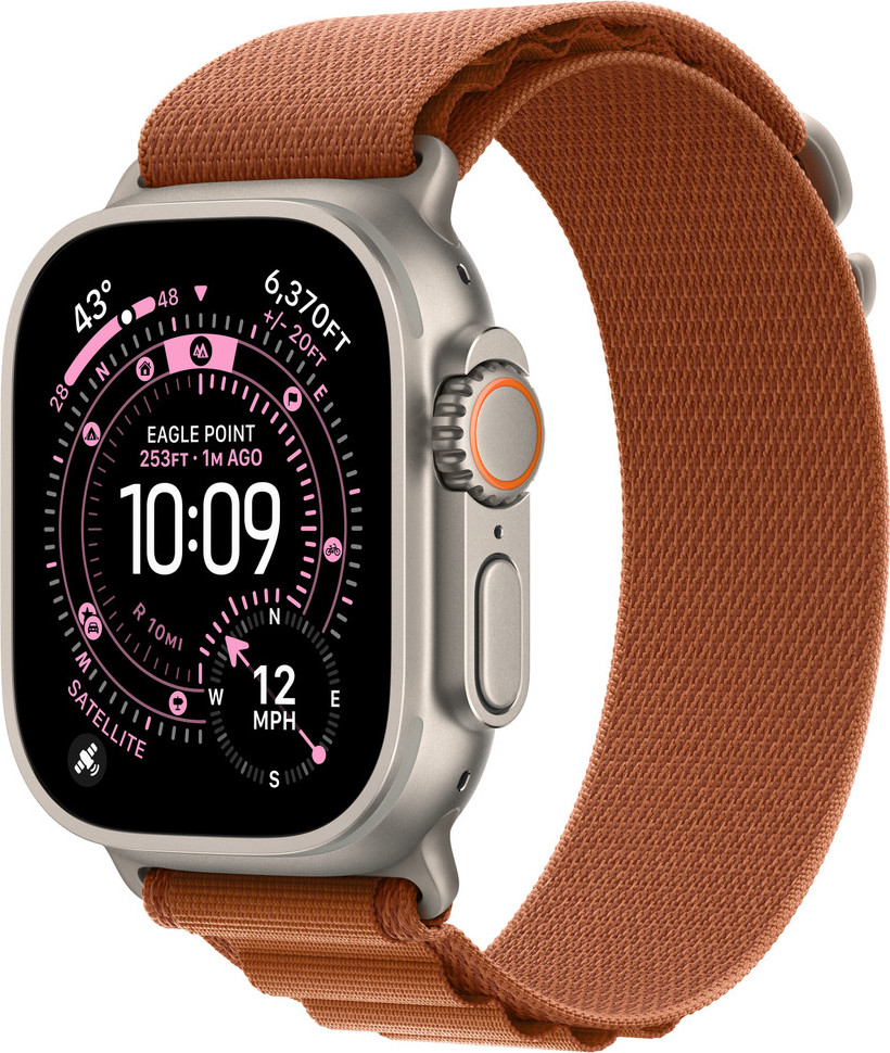 Apple Watch Acc/49/Terra Cotta Alpine Loop-S-N.Titan