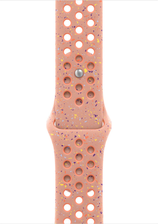 Apple Watch Acc/46/Alpenglow Pink Nike Sport Band - S/M