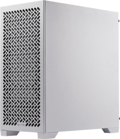 CoolerMaster Cooler Master case Elite 302 White Lite, Průhledná bočnice, mATX, 1x 120mm Fan, bílá