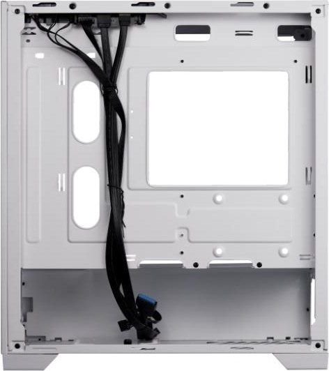 CoolerMaster Cooler Master case Elite 302 White Lite, Průhledná bočnice, mATX, 1x 120mm Fan, bílá