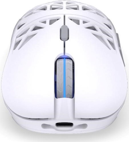 Endorfy Herní myš LIV Plus Wireless Onyx White, Bezdrátová, ARGB, bílá