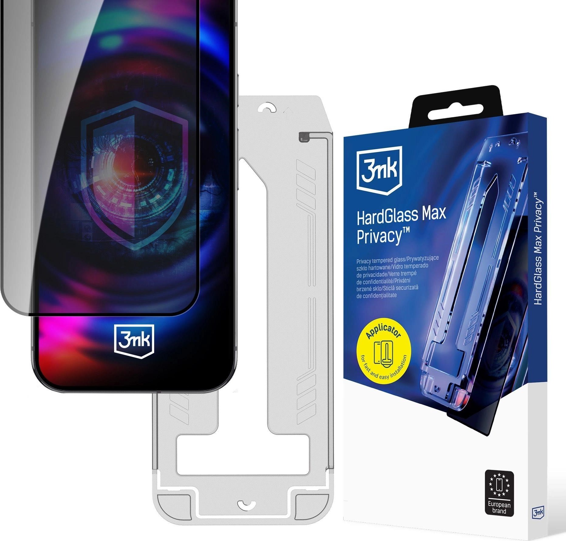 3mk tvrzené sklo HardGlass Max Privacy FrameFit pro Apple iPhone 17 Pro