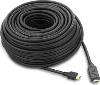 PremiumCord HDMI High Speed s Ether.,se zesilovačem,25m,AWG26, 3xstínění, M/M, zlacené konektory