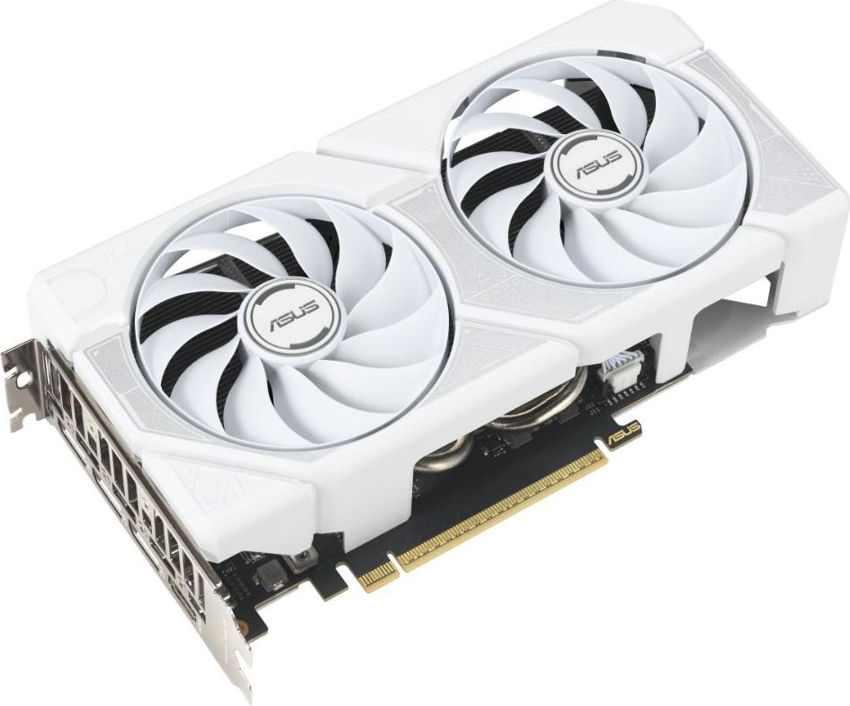 ASUS VGA NVIDIA GeForce RTX 5060 Ti DUAL OC 16G WHITE, 16GB GDDR7, 3xDP, 1xHDMI