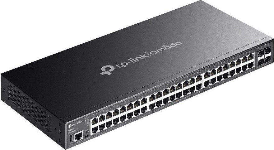 TP-Link OMADA switch SG5452X (48xGbE,4xSFP+,1xUSB2.0,2xConsole,fanless)