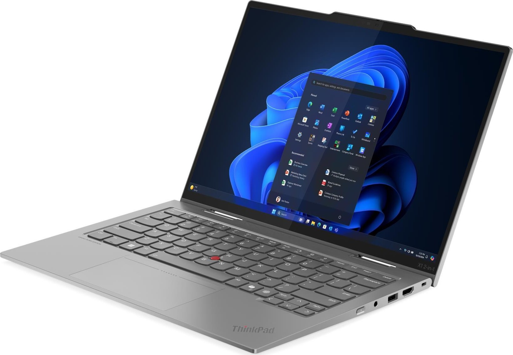 LENOVO NTB ThinkPad X1 2-in-1 G10 Aura Edition - Ultra 7 265U,14" 2.8KOLED,64GB,2TSSD,Intel Graphics,W11P,3Y Premier