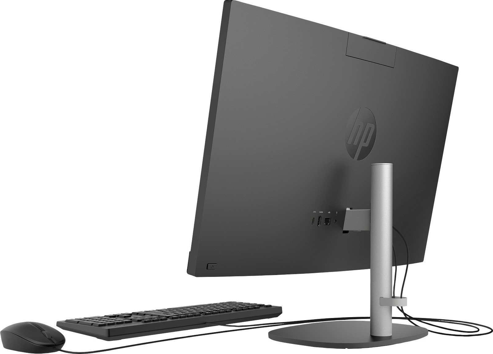 HP Inc. HP AIO ProOne 240 G10 AiO 23.8 NT i3-N300,8GB,512GB NVMe, WiFi 6 + BT,klávesnice a myš,65W externí,šedá,HDMI,Win11Pro