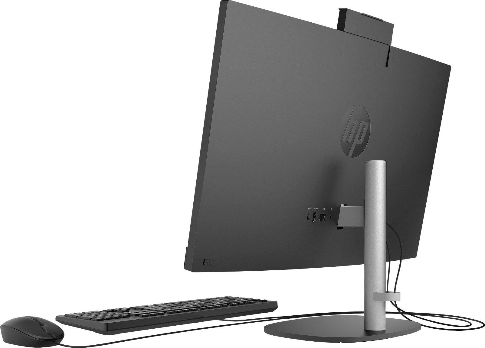 HP Inc. HP AIO ProOne 240 G10 AiO 23.8 NT i3-N300,8GB,512GB NVMe, WiFi 6 + BT,klávesnice a myš,65W externí,šedá,HDMI,Win11Pro