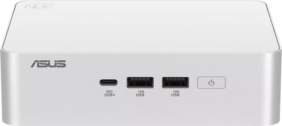 ASUS NUC 15 Pro+ RNUC15CRSU900002/Core Ultra 9 285H/DDR5/7x USB/LAN/WiFi/Intel Arc/M.2/Stylish/L6 Kit/EU power cord