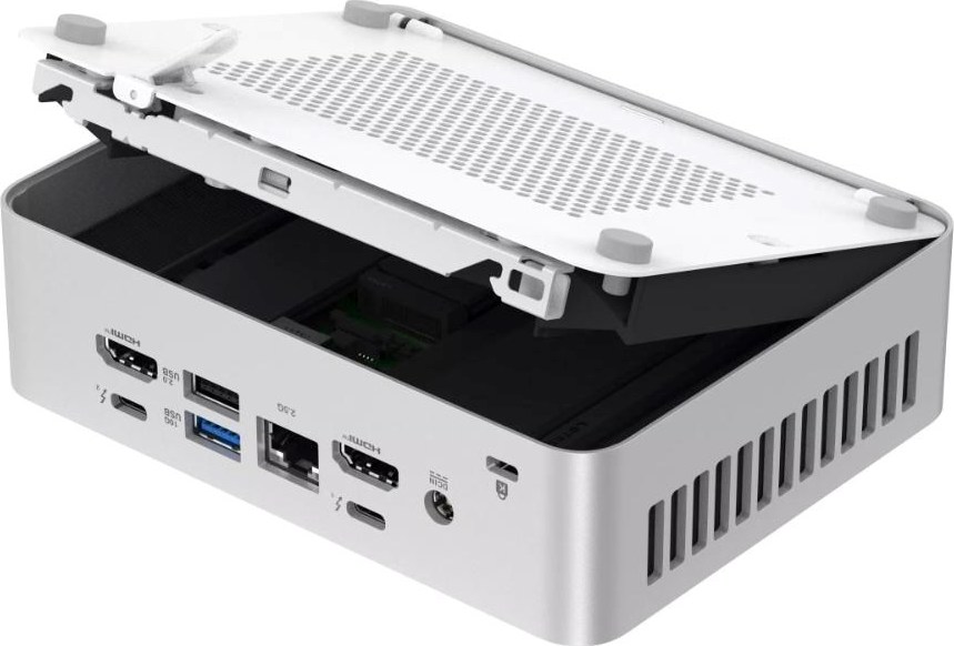 ASUS NUC 15 Pro+ RNUC15CRSU900002/Core Ultra 9 285H/DDR5/7x USB/LAN/WiFi/Intel Arc/M.2/Stylish/L6 Kit/EU power cord