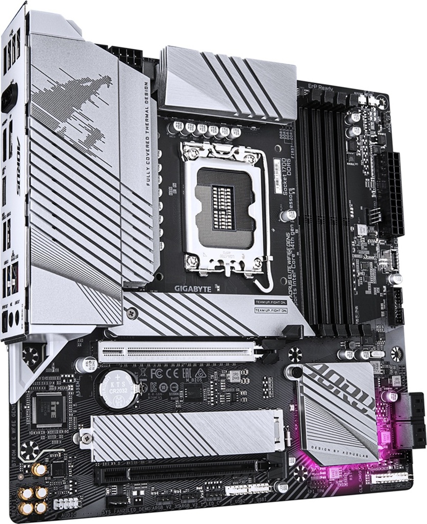 GIGABYTE MB Sc LGA1700 B760M AORUS ELITE WIFI6E GEN5, Intel B760, 4xDDR5, 1xDP, 1xHDMI, mATX