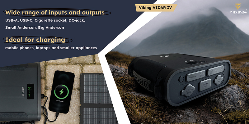 Viking outdoorová powerbanka VIDAR IV
