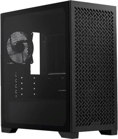 CoolerMaster Cooler Master case Elite 302 Lite, Průhledná bočnice, mATX, 1x 120mm Fan, černá