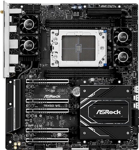 ASRock MB Sc sTRX5 TRX50 WS, AMD TRX50, 4xDDR5, E-ATX