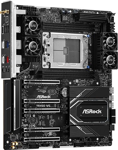 ASRock MB Sc sTRX5 TRX50 WS, AMD TRX50, 4xDDR5, E-ATX