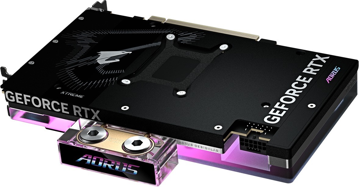 GIGABYTE VGA NVIDIA GeForce RTX 5080 XTREME WATERFORCE WB 16G, 16G GDDR7, 3xDP, 1xHDMI