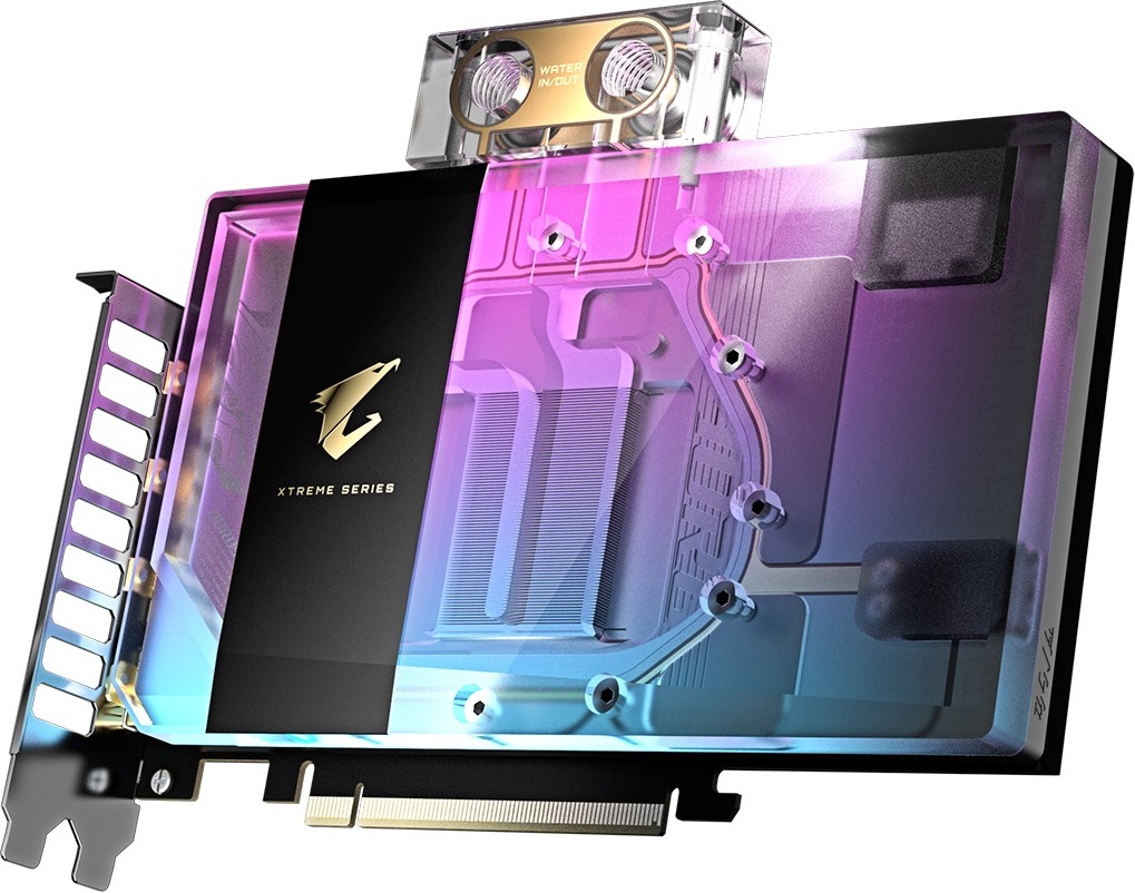 GIGABYTE VGA NVIDIA GeForce RTX 5080 XTREME WATERFORCE WB 16G, 16G GDDR7, 3xDP, 1xHDMI
