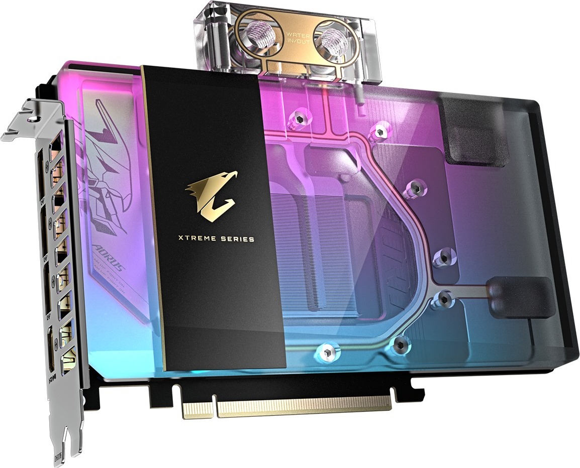 GIGABYTE VGA NVIDIA GeForce RTX 5080 XTREME WATERFORCE WB 16G, 16G GDDR7, 3xDP, 1xHDMI