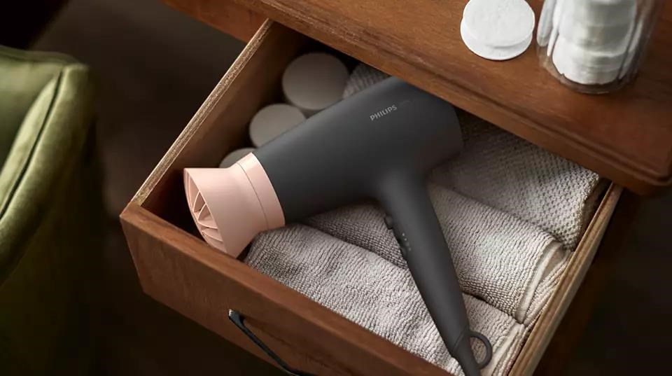 Philips Series 3000 BHD350/10 fén na vlasy, 2100 W, 3 nastavení teploty a rychlosti, studený vzduch