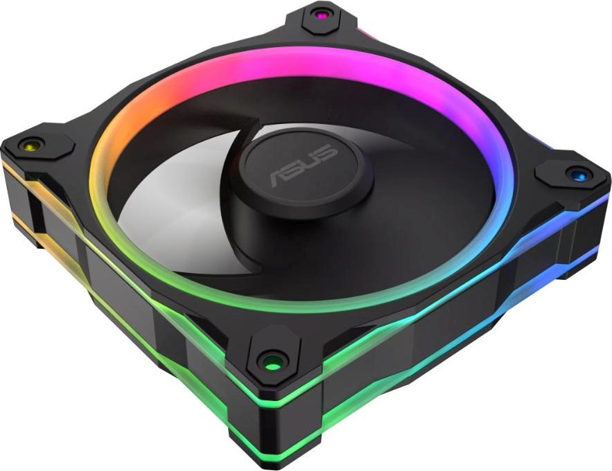 ASUS Ventilátor PRIME MR120 ARGB Reverse, 1x120mm, černá