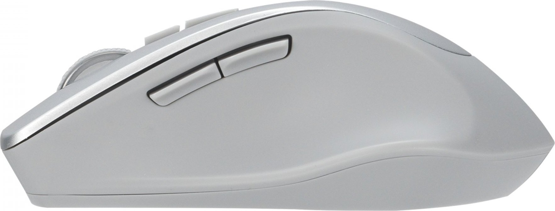 ASUS WT425/Ergonomická/Optická/Pro praváky/1 600 DPI/Bezdrátové USB/Stříbrná
