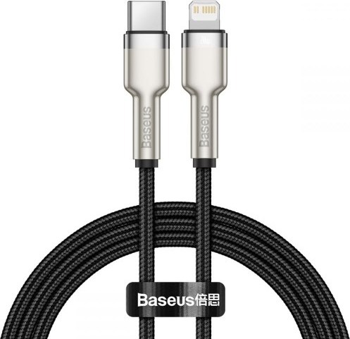 Baseus Cafule Series USB-C na Lightning PD 20W 1m nabíjací/dátový kábel, čierny