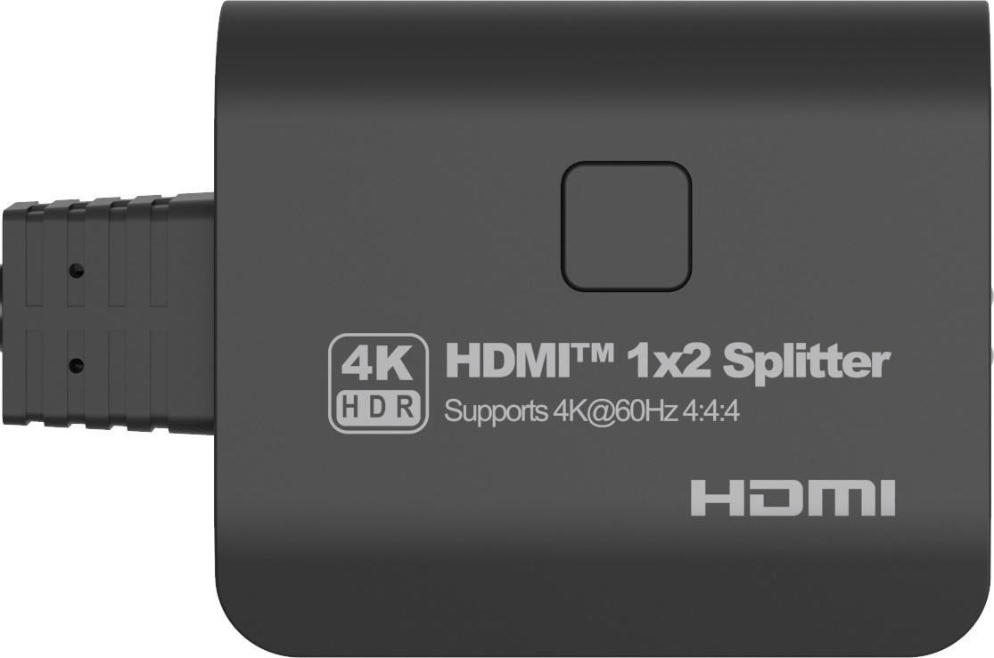 PremiumCord HDMI 2.0 Mini splitter 1-2 Pigtail 4Kx2K@60Hz HDCP2.2 Downscaler