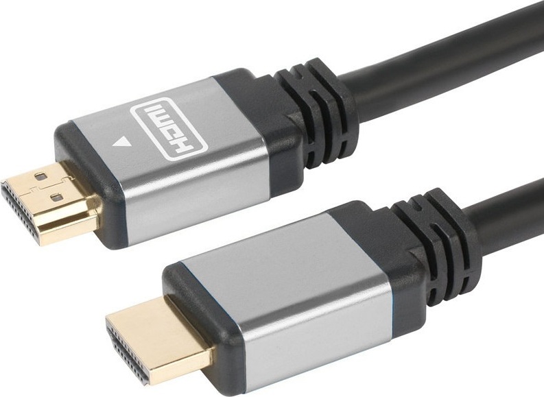 MANHATTAN Vysokorýchlostný kábel HDMI 3D, samec na samca, tienený, čierny, 7,5 m