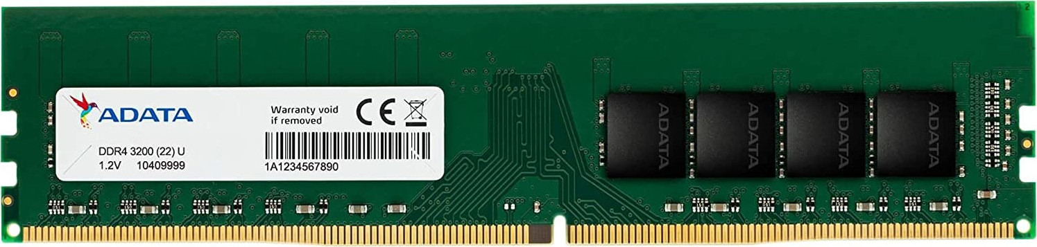 A-Data ADATA DIMM DDR4 16GB 3200MHz 1024x8, Premier Single Tray