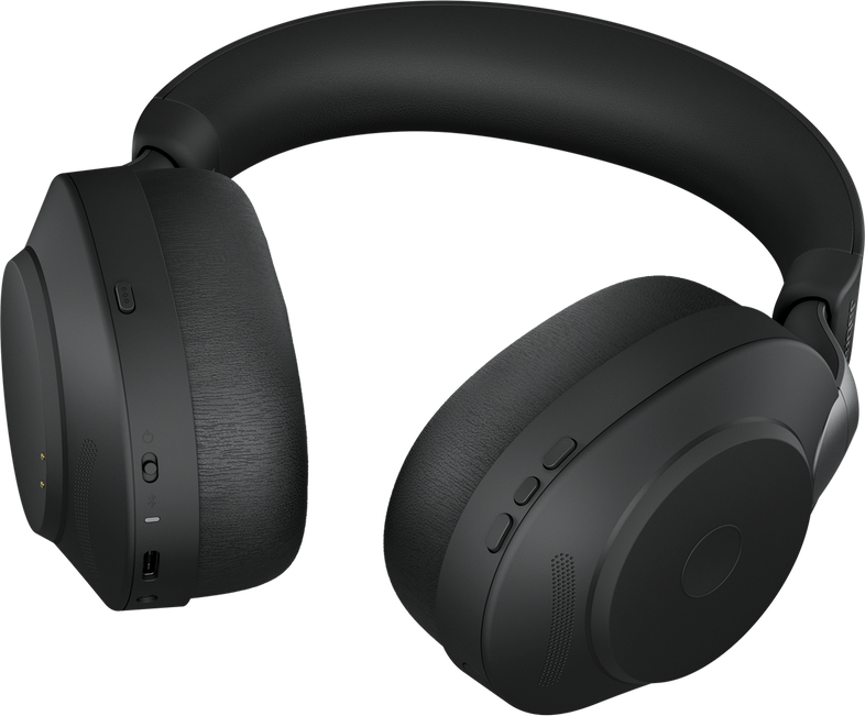 Náhlavná súprava Jabra so stojanom Evolve2 85, Link 380c MS, stereo, béžová