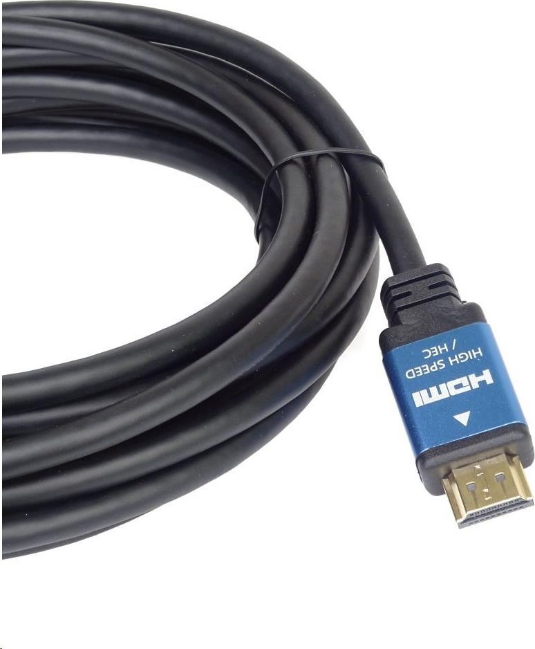 PREMIUMCORD HDMI - Ultra HDTV kábel, 1 m (kov, pozlátené konektory)