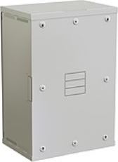 Solarix Rozvaděč nástěnný SENSA 18U 400mm, dveře sklo, RAL 7035, SENSA-18U-64-11-G