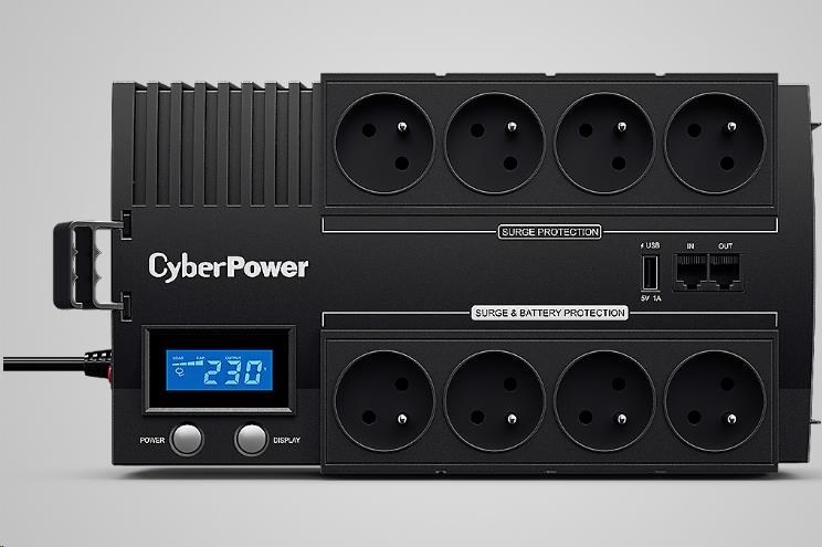 Cyber Power Systems CyberPower BRICs Series II SOHO LCD UPS 1200VA/720W, české zásuvky