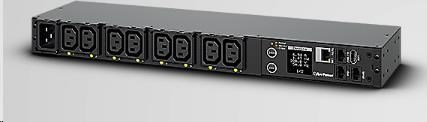 Cyber Power Systems CyberPower Rack PDU, prepínané a merané, 1U, 16A, (8)C13, IEC-320 C20