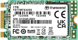 TRANSCEND SSD 425S 250GB, M.2 2242 SSD, SATA3 B+M Key, TLC