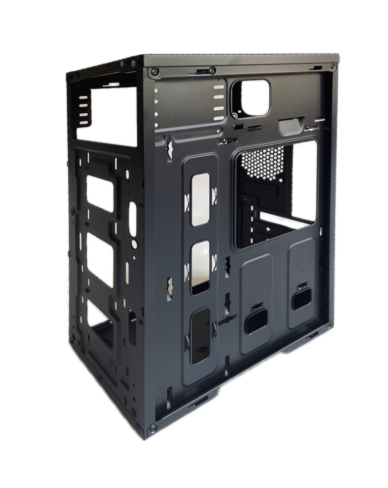 EUROCASE skříň ML N6-500B, Midi Tower, 2x USB 3.0, 2x audio, bez zdroje