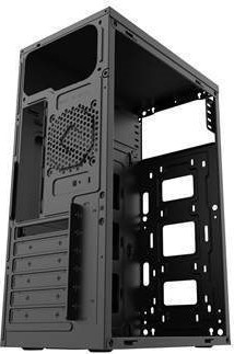 EUROCASE skříň ML N6-500B, Midi Tower, 2x USB 3.0, 2x audio, bez zdroje
