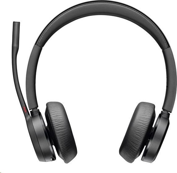 HP Inc. Poly Voyager 4320 MS Teams bezdrátová náhlavní souprava, BT700 USB-A adaptér, stereo
