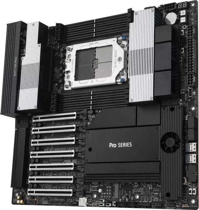 ASUS MB Sc sWRX9 PRO WS WRX90E-SAGE SE, AMD WRX90, 8xDDR5, EEB