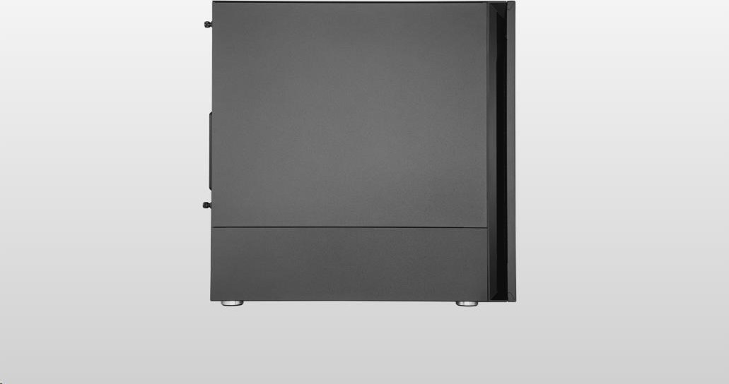 CoolerMaster Cooler Master case Silencio S400 Steel, mATX, 2x 120mm Fan, Černá